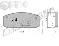 Set placute frana - frana disc 