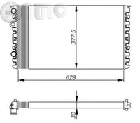 Radiator -  racire motor 