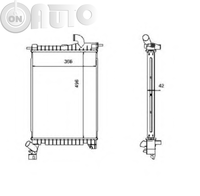 Radiator -  racire motor 
