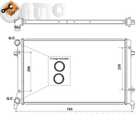 Radiator -  racire motor 