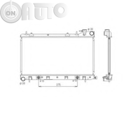 Radiator -  racire motor 