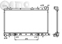 Radiator -  racire motor 