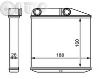 Schimbator caldura -  incalzire habitaclu 