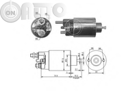 Solenoid -  electromotor 