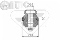 Chit protectie praf amortizor 