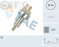 Comutator lumini frana 