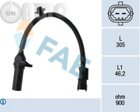 Senzor impulsuri arbore cotit 