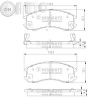 Set placute frana - frana disc 