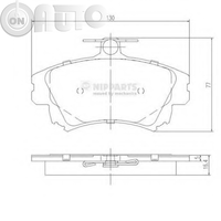 Set placute frana - frana disc 