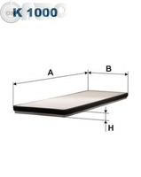 Filtru -  aer habitaclu 