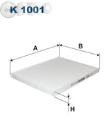 Filtru -  aer habitaclu 