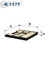 Filtru -  aer habitaclu 