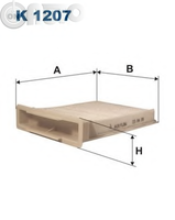 Filtru -  aer habitaclu 